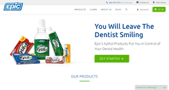 Desktop Screenshot of epicdental.com